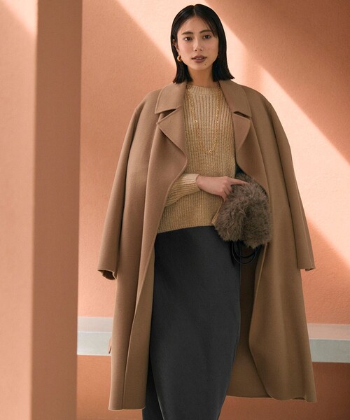WoolReverロングコート