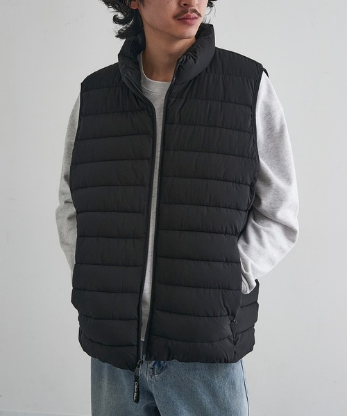 Calvin Klein(カルバン・クライン)の「【Calvin Klein】STRETCH PUFFER VEST(ダウンベスト・メンズ・ブラック・S/M/L)」の1枚目の写真