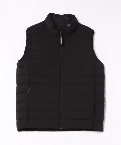 Calvin Klein(カルバン・クライン)の「【Calvin Klein】STRETCH PUFFER VEST(ダウンベスト・メンズ・ブラック・S/M/L)」の15枚目の写真