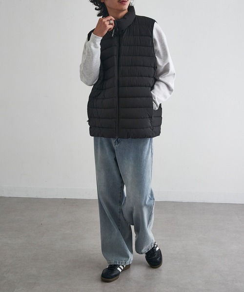 Calvin Klein(カルバン・クライン)の「【Calvin Klein】STRETCH PUFFER VEST(ダウンベスト・メンズ・ブラック・S/M/L)」の8枚目の写真