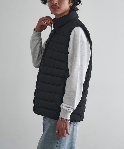 Calvin Klein(カルバン・クライン)の「【Calvin Klein】STRETCH PUFFER VEST(ダウンベスト・メンズ・ブラック・S/M/L)」の11枚目の写真