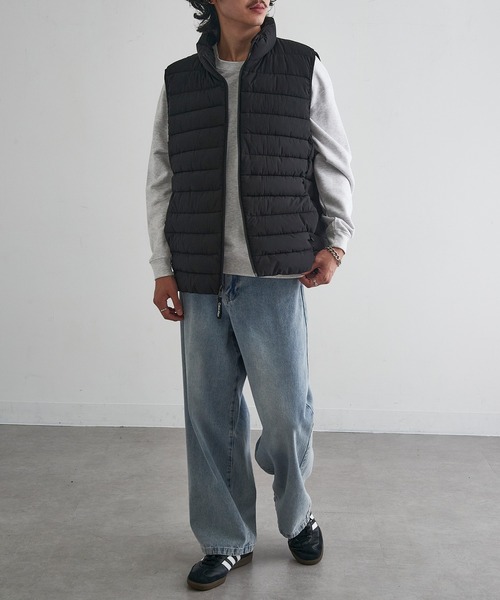 Calvin Klein(カルバン・クライン)の「【Calvin Klein】STRETCH PUFFER VEST(ダウンベスト・メンズ・ブラック・S/M/L)」の7枚目の写真