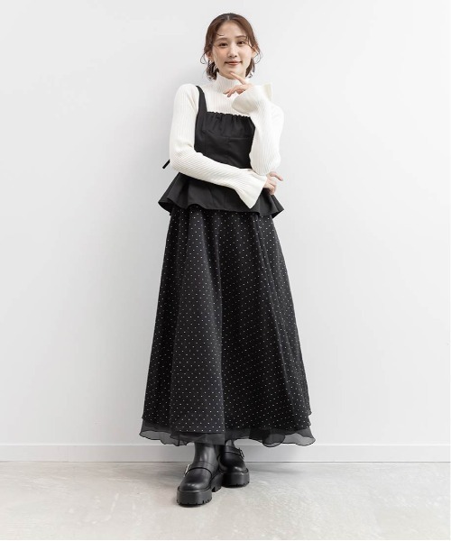 RANDA（ランダ）の「ベルトデザインサイドゴアショートブーツ（ブーツ・レディース・ダークブラウン/ブラック・M/L/LL/S）」の11枚目の写真