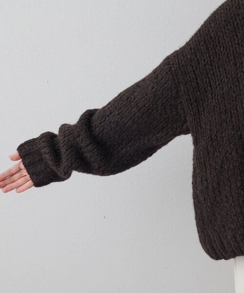 Gハンドニットプルオーバー（ニット/セーター）｜Whim Gazette（ウィム