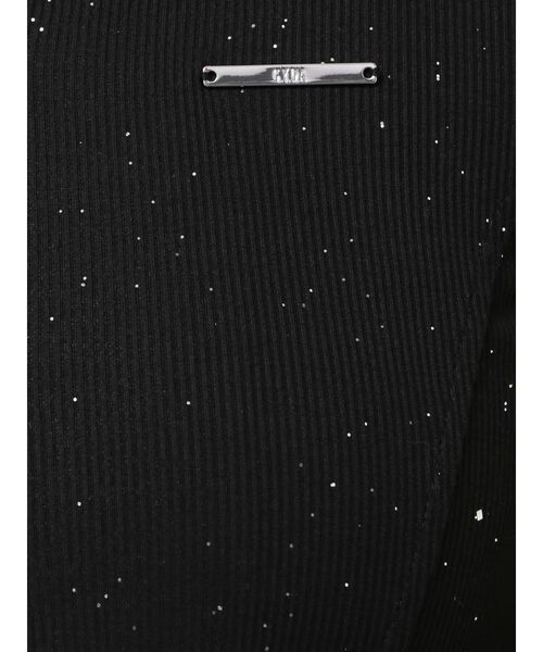 GYDA（ジェイダ）の「GYDA hologram ZIPトップス（Tシャツ/カットソー・レディース・ブラック/オフホワイト・FREE）」の21枚目の写真