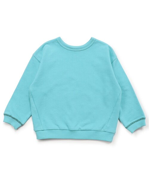 BREEZE(ブリーズ)の「【前後着用OK】どっちも正解 DAISUKI トレーナー_ジュニア対応(スウェット・キッズ・その他12/アイボリー/サックスブルー/オレンジ/その他11/ブラック・90/110/80/100/120/130/140)」の4枚目の写真