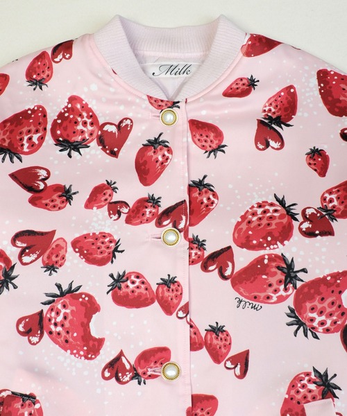 MILK（ミルク）の「Berry Kiss ジャンパー（ブルゾン・レディース・B/A・FREE）」の7枚目の写真