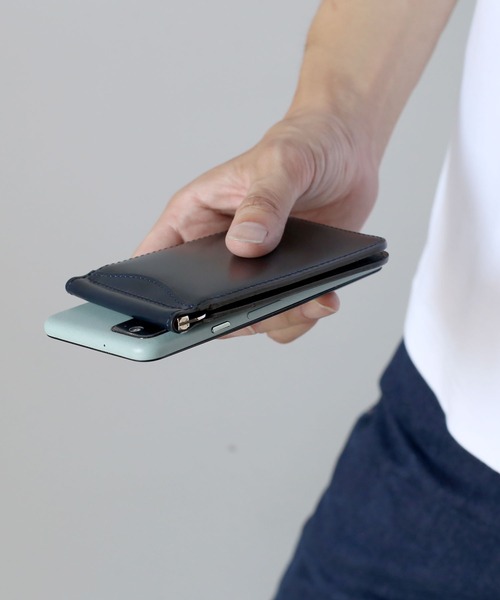 sankyo shokai（サンキョウショウカイ）の「コードバン マネークリップ メンズ 財布（札入れ/マネークリップ・メンズ・ブラウン/ダークブラウン/ブラック/ネイビー/グリーン・FREE）」の12枚目の写真