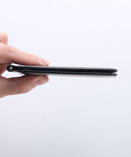 sankyo shokai（サンキョウショウカイ）の「コードバン マネークリップ メンズ 財布（札入れ/マネークリップ・メンズ・ブラウン/ダークブラウン/ブラック/ネイビー/グリーン・FREE）」の14枚目の写真