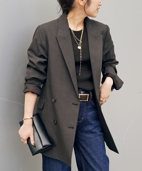 グレンチェックジャケット（テーラードジャケット）｜AP STUDIO