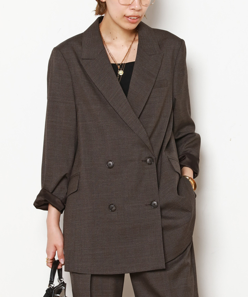 グレンチェックジャケット（テーラードジャケット）｜AP STUDIO