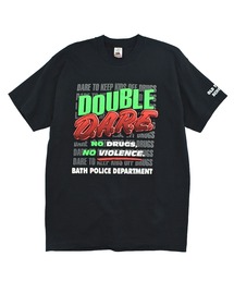 【USED】90’s Fruit of the Loom “D.A.R.E” メッセージ Tシャツ