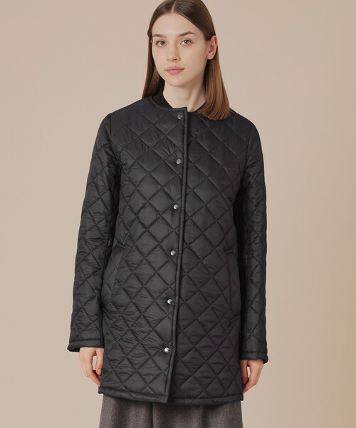 むーみん【上品な美品】マッキントッシュ　ロンドン　ノーカラーコート セール】【Precious12月号/婦人画報11月号掲載