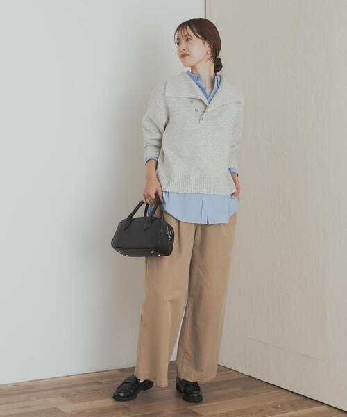 embryoニット へアリーポロニットのkit | itoito