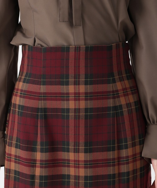 31 Sons de mode（トランテアン　ソン　ドゥ　モード）の「2025秋冬新作 アシメティアードマーメイドスカート（スカート・レディース・ブラウン/ブルー/レッド・S/M）」の8枚目の写真