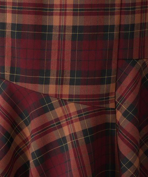 31 Sons de mode（トランテアン　ソン　ドゥ　モード）の「2025秋冬新作 アシメティアードマーメイドスカート（スカート・レディース・ブラウン/ブルー/レッド・S/M）」の9枚目の写真