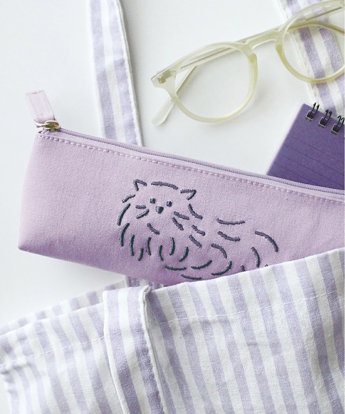 COMMON WARE（コモンウェアー）の「EC:MATOKA マトカ CANVAS PEN CASE キャンバスペンケース（ペン類・レディース・A/B/C/D/E/G/H/K/L/M/N/I/F/J・FREE）」の8枚目の写真