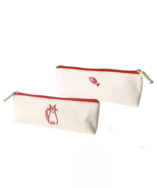 COMMON WARE（コモンウェアー）の「EC:MATOKA マトカ CANVAS PEN CASE キャンバスペンケース（ペン類・レディース・A/B/C/D/E/G/H/K/L/M/N/I/F/J・FREE）」の9枚目の写真