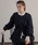 BONLECILL noir�i�{�����V�[���m���[���j�́u�yBONLECILL noir�z2way�^�b�N�f�U�C���y�v�����h���X�g�~�h���R�[�g�i�m�[�J���[�W���P�b�g�j�v�b�l�C�r�[