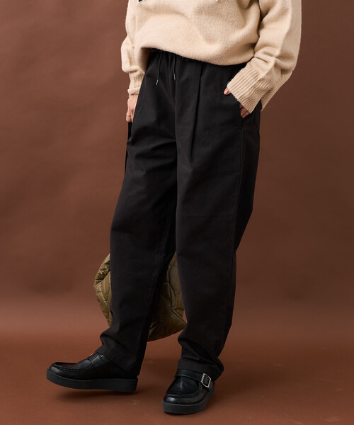 FREAK'S STORE(フリークスストア)の「ウォームシェフパンツ 限定展開(チノパンツ・レディース・ネイビー/ブラック/ナチュラル/ブルー・X-SMALL/SMALL/MEDIUM)」の12枚目の写真