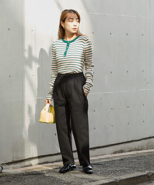 FREAK'S STORE(フリークスストア)の「ウォームシェフパンツ 限定展開(チノパンツ・レディース・ネイビー/ブラック/ナチュラル/ブルー・X-SMALL/SMALL/MEDIUM)」の17枚目の写真