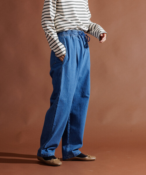 FREAK'S STORE(フリークスストア)の「ウォームシェフパンツ 限定展開(チノパンツ・レディース・ネイビー/ブラック/ナチュラル/ブルー・X-SMALL/SMALL/MEDIUM)」の21枚目の写真