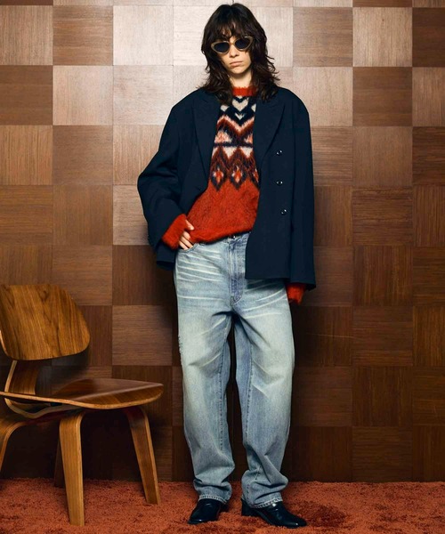 MAISON SPECIAL（メゾンスペシャル）の「《UNISEX》Toro-washer Prime-Ove Double Jacket/トロワッシャープライムオーバーダブルジャケット【MAISON SPECIAL/メゾンスペシャル】■セットアップ対応■（テーラードジャケット・メンズ・ブラック/チャコールグレー/ブラウン/グレイッシュベージュ・0/1/2）」の7枚目の写真