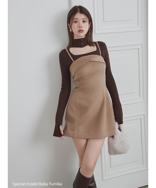 ベアミニワンピース（ワンピース）｜SNIDEL（スナイデル）の