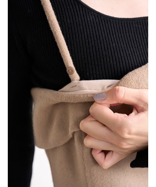 SNIDEL（スナイデル）の「ベアミニワンピース（ワンピース・レディース・グレー/キャメル/ピンク・0/1）」の18枚目の写真