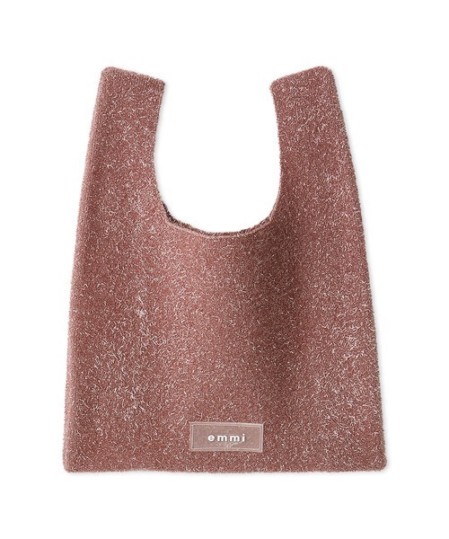 emmi(エミ)の「【ONLINE限定】グリッターラメバッグ(ハンドバッグ・レディース・ピンク/シルバー/ブルー・F)」の1枚目の写真