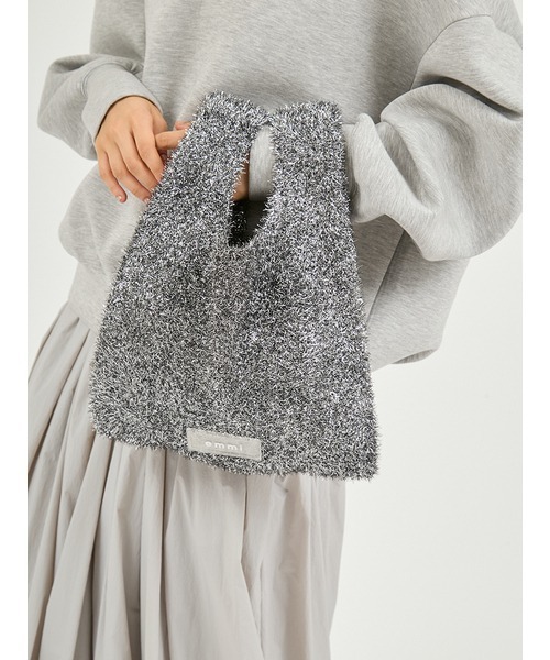 emmi(エミ)の「【ONLINE限定】グリッターラメバッグ(ハンドバッグ・レディース・ピンク/シルバー/ブルー・F)」の3枚目の写真