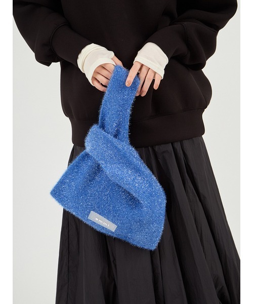 emmi(エミ)の「【ONLINE限定】グリッターラメバッグ(ハンドバッグ・レディース・ピンク/シルバー/ブルー・F)」の4枚目の写真