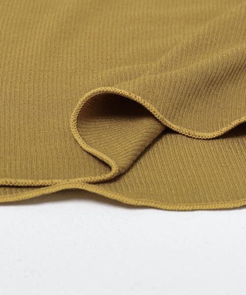 ITEMS URBANRESEARCH（アイテムズ アーバンリサーチ）の「リブタートルネックカットソー（Tシャツ/カットソー・レディース・ホワイト/マスタード/ブラック・FREE）」の21枚目の写真