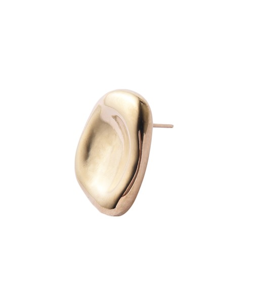 AKTE（アクテ）の「ニュアンスオーバルピアス（ピアス（両耳用）・レディース・シルバー/ゴールド・FREE）」の5枚目の写真