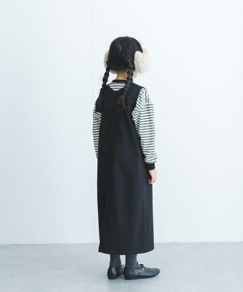 URBAN RESEARCH DOORS(アーバンリサーチドアーズ)の「『親子リンク』『UR TECH』ジャンパースカート(KIDS)(ワンピース・キッズ・ブラック/チャコールグレー・120/105/135)」の19枚目の写真