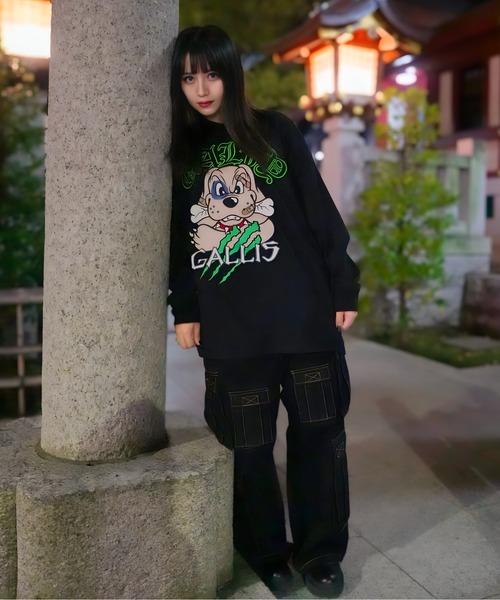 GALFY（ガルフィー）の「GA×GALFY-安定の別注デニムカーゴパンツ（カーゴパンツ・メンズ・ブラウン/インディゴブルー/ブラック・XL/L）」の12枚目の写真