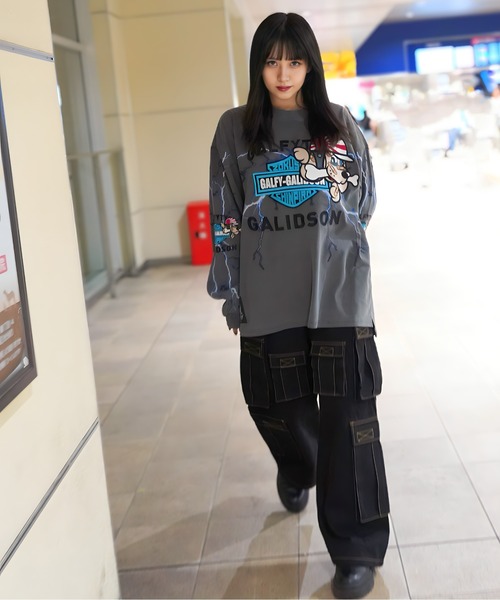 GALFY（ガルフィー）の「GA×GALFY-安定の別注デニムカーゴパンツ（カーゴパンツ・メンズ・ブラウン/インディゴブルー/ブラック・XL/L）」の14枚目の写真