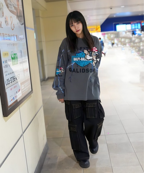 GALFY（ガルフィー）の「GA×GALFY-安定の別注デニムカーゴパンツ（カーゴパンツ・メンズ・ブラウン/インディゴブルー/ブラック・XL/L）」の16枚目の写真