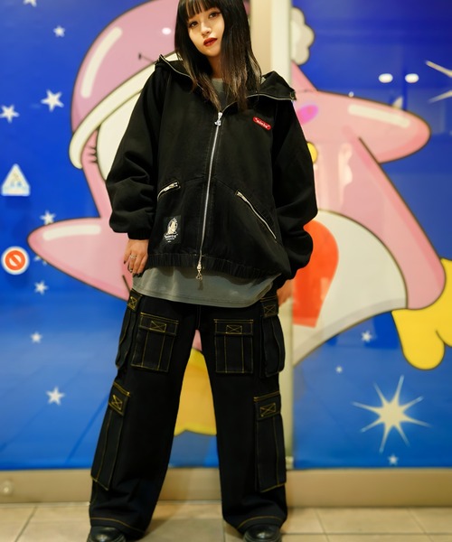 GALFY（ガルフィー）の「GA×GALFY-安定の別注デニムカーゴパンツ（カーゴパンツ・メンズ・ブラウン/インディゴブルー/ブラック・XL/L）」の20枚目の写真