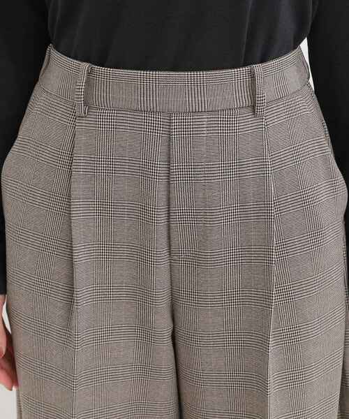 DRESKIP（ドレスキップ）の「【洗濯機可/S-LL/セットアップ可】脚のラインをきれいに魅せる センタープレスワイドパンツ（その他パンツ・レディース・ブラウン系その他/ネイビー/グレー系1・01/02/03/04）」の22枚目の写真