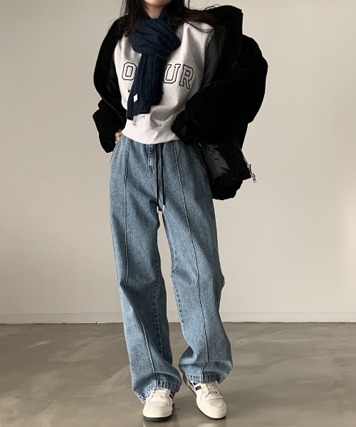 Aelina(エリナ)の「リラックスジャケット(ブルゾン・レディース・ブラウン/ブラック・F)」の7枚目の写真