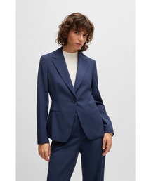 BOSS（ボス）の「レギュラーフィットブレザー マイクロチェック バージンウール（テーラードジャケット）」