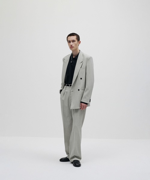 ATTACHMENT（アタッチメント）の「カウレザー ウエスタンベルト / COW LEATHER WESTERN BELT（ベルト・メンズ・ベージュ/ブラウン/ブラック・1/3）」の6枚目の写真