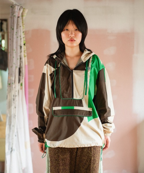 PAMM(パム)の「寛大なインテリア anorak parka(パーカー・レディース・アイボリー・FREE)」の1枚目の写真