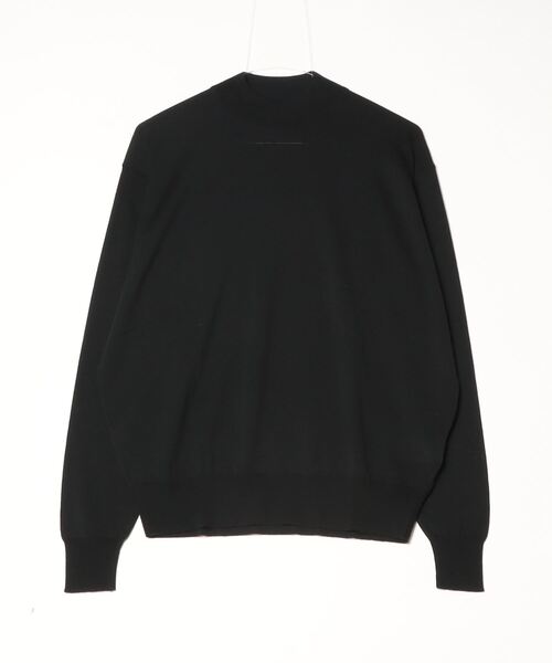 JOHN SMEDLEY(ジョンスメドレー)の「JOHN SMEDLEY AMITY ジョンスメドレー 長袖 ハイネック メリノウール ニット(ニット/セーター・レディース・ブラック/チャコール・LARGE/MEDIUM/SMALL)」の3枚目の写真