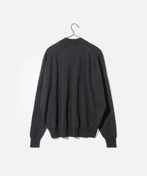 JOHN SMEDLEY(ジョンスメドレー)の「JOHN SMEDLEY AMITY ジョンスメドレー 長袖 ハイネック メリノウール ニット(ニット/セーター・レディース・ブラック/チャコール・LARGE/MEDIUM/SMALL)」の13枚目の写真