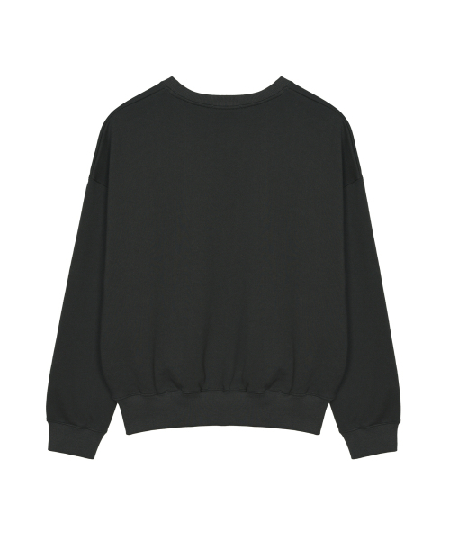 NICK&NICOLE(ニックアンドニコール)の「NICOLE ROSE PRINTING SWEATSHIRT_CHARCOAL(スウェット・レディース・その他・FREE)」の2枚目の写真