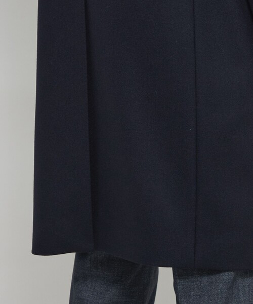 MACKINTOSH LONDON(マッキントッシュ ロンドン)の「【WEB・一部店舗限定】ライトメルトンチェスターフィールドコート(チェスターコート・メンズ・ネイビー・38/40/42)」の2枚目の写真