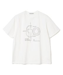 クレープクレッセンドTシャツ[ホワイト]