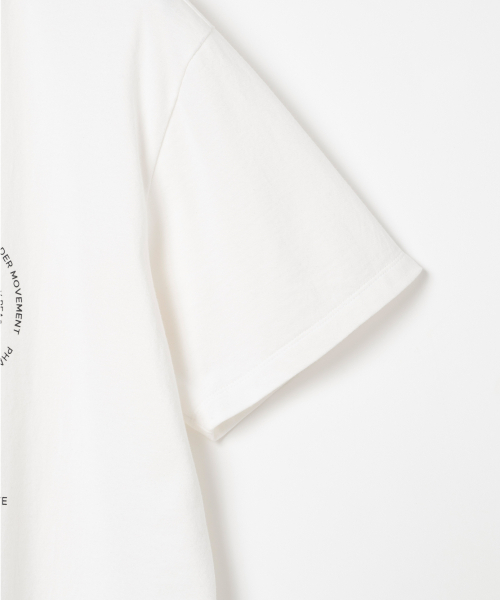 Millo Archive（ミロ アーカイブ）の「クレープクレッセンドTシャツ[ホワイト]（Tシャツ/カットソー・メンズ・その他・MEDIUM/LARGE/X-LARGE）」の4枚目の写真